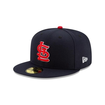 St. Louis Cardinals Gorra | New Era MLB Authentic Collection Alt 59fifty Fitted Cap Mexico - Azules